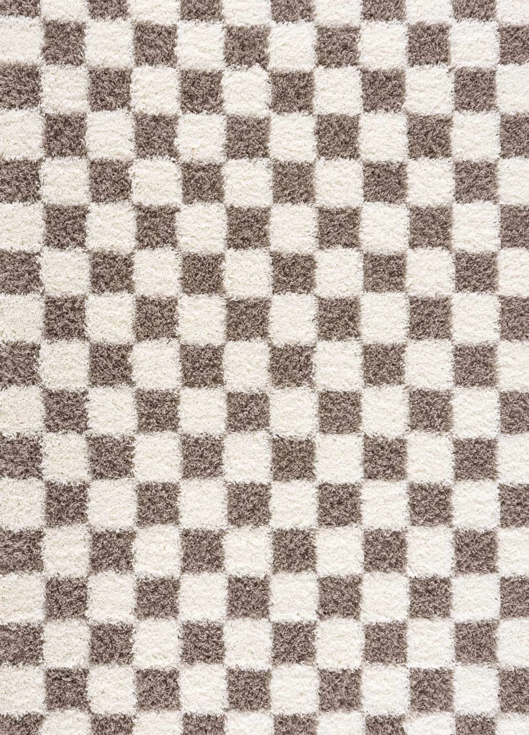 Boutique Rugs - Atira Brown Checkered Area Rug