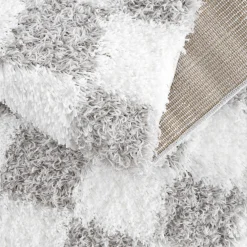 Boutique Rugs - Atira Gray Checkered Area Rug