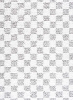 Boutique Rugs - Atira Gray Checkered Area Rug