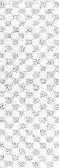 Boutique Rugs - Atira Gray Checkered Area Rug