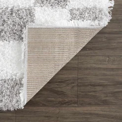 Boutique Rugs - Atira Gray Checkered Area Rug