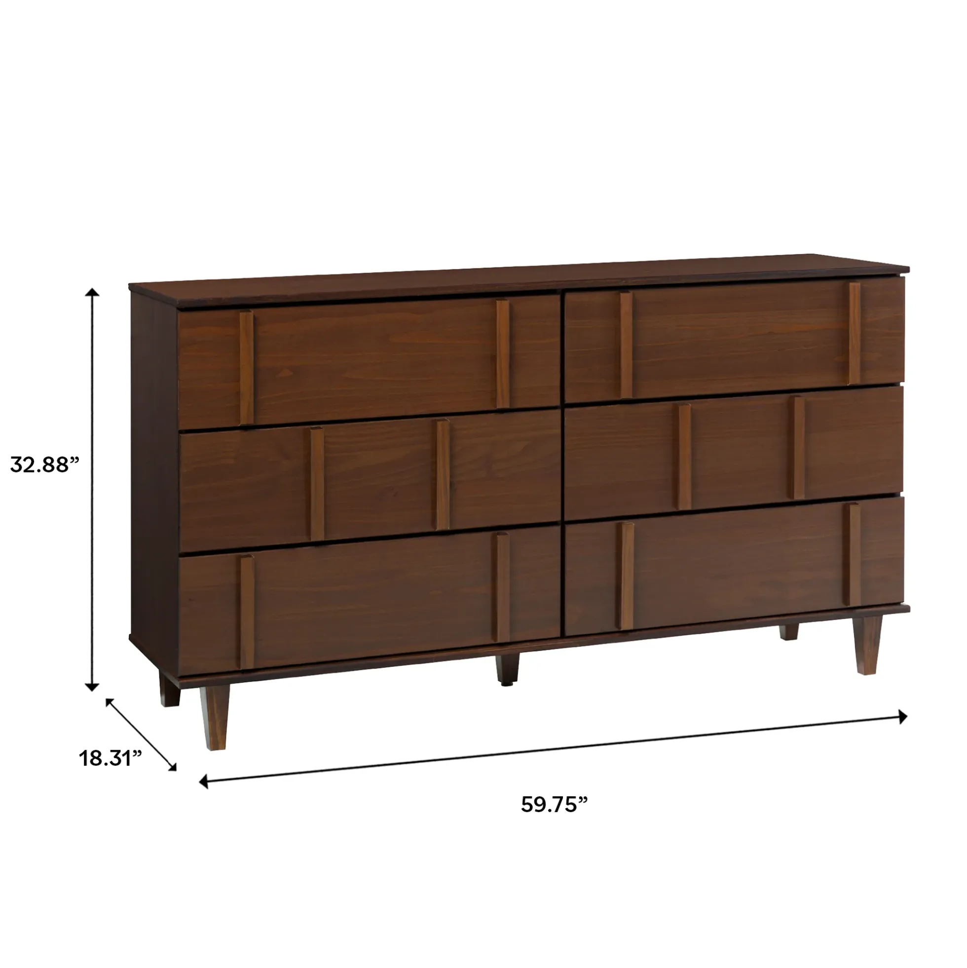 Bronx Modern Solid Wood Dresser