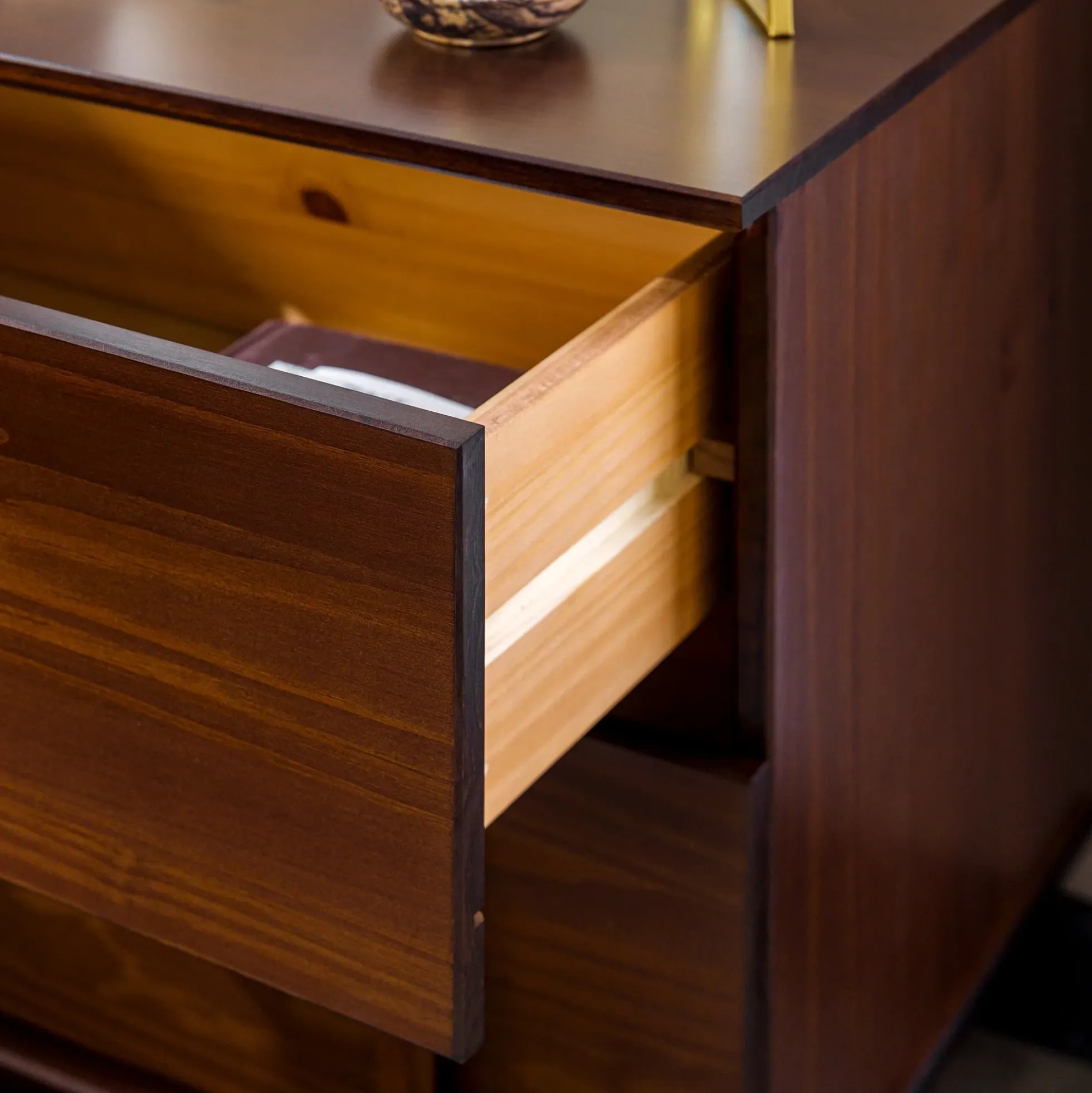 Bronx Modern Solid Wood Nightstand