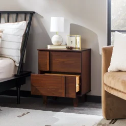 Bronx Modern Solid Wood Nightstand