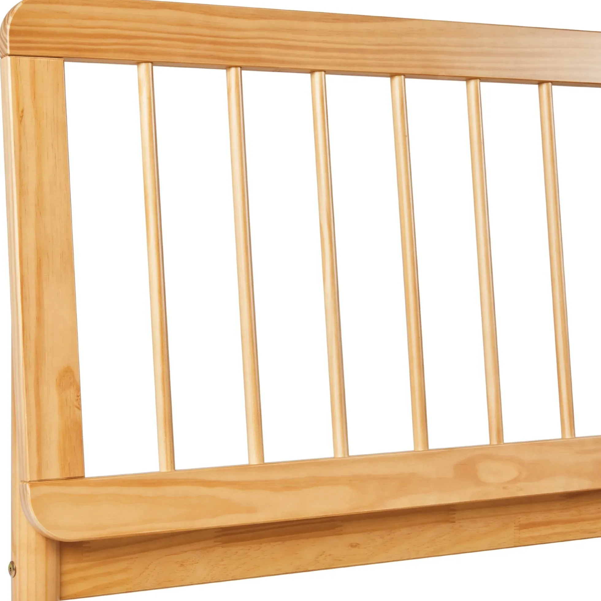 Cama Mid-Century Modern Solid Wood Spindle Bedframe