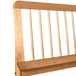 Cama Mid-Century Modern Solid Wood Spindle Bedframe