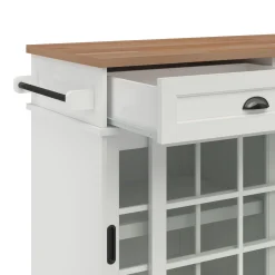 Carolina Free-Standing 48" Kitchen Island with Storage