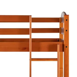 Carolina Transitional Solid Wood Twin-over-Twin Bunk Bed