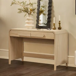 Chantelle Modern Curved Writing Desk