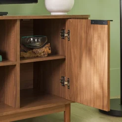 Chloe Modern Reeded TV Stand
