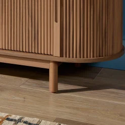 Chloe Modern Reeded TV Stand