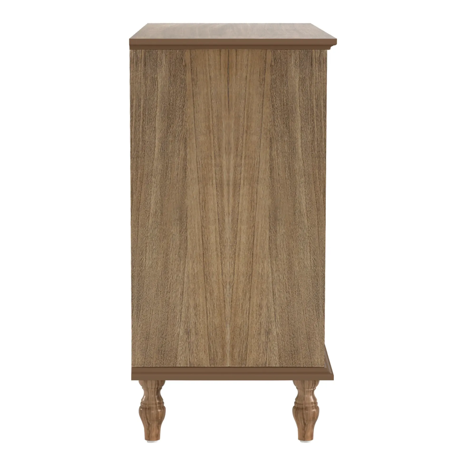 Classic Modern Wide 4-Drawer Chest Dresser