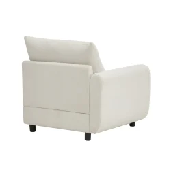 Cloud 4-Piece Modular Free Combination Sectional Sofa Couch with Ottoman