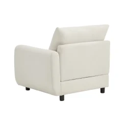 Cloud 4-Piece Modular Free Combination Sectional Sofa Couch with Ottoman