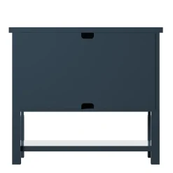 Coastal Paneled Accent Cabinet with Storage