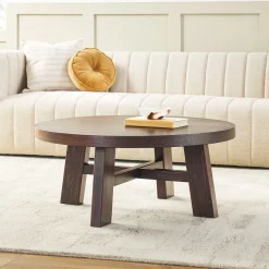 Colt Modern Farmhouse Easy Assembly 36" Coffee Table