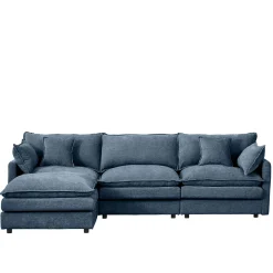 Comfy Cloud Couch Modular Chenille Sectional Sofa