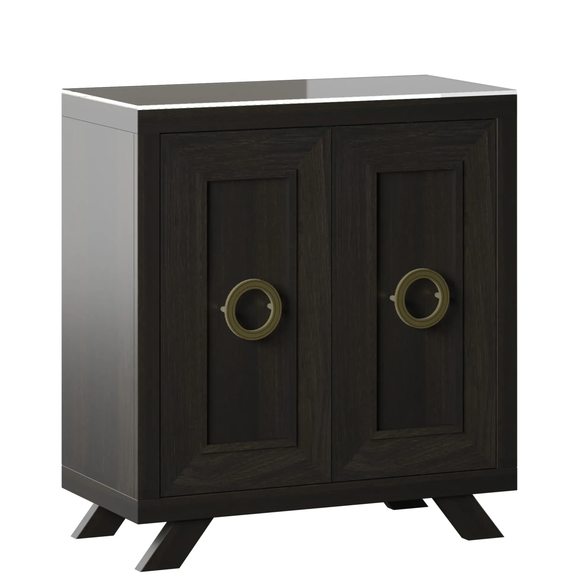 Contemporary Modern Entryway Accent Cabinet