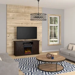 Cottonwood Electric Fireplace TV Stand Media Console