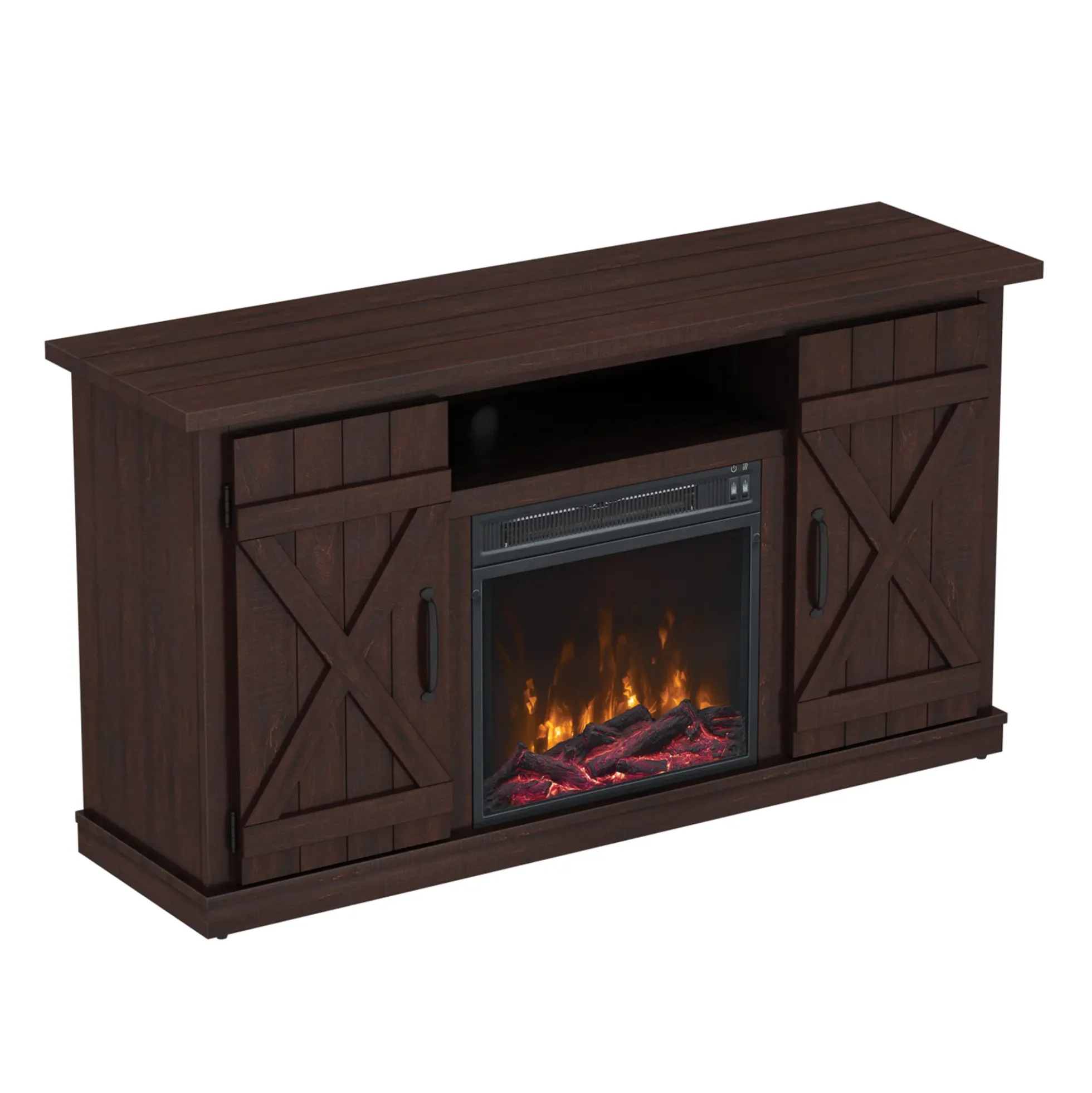 Cottonwood Electric Fireplace TV Stand Media Console