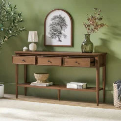 Diedra Modern Entry Table with Drawer Storage
