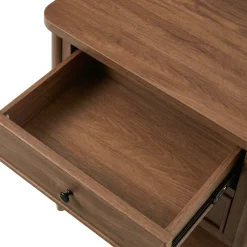 Diedra Modern Side Table with Drawers