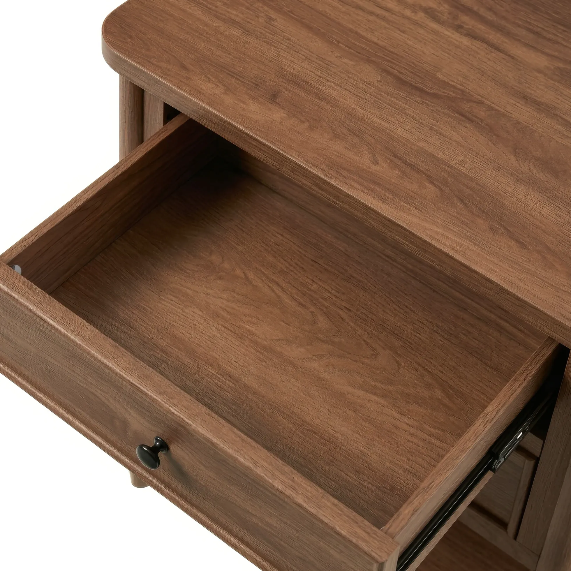 Diedra Modern Side Table with Drawers