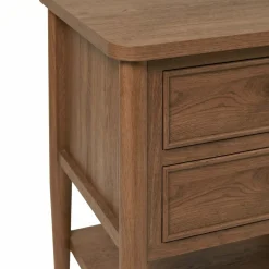 Diedra Modern Side Table with Drawers