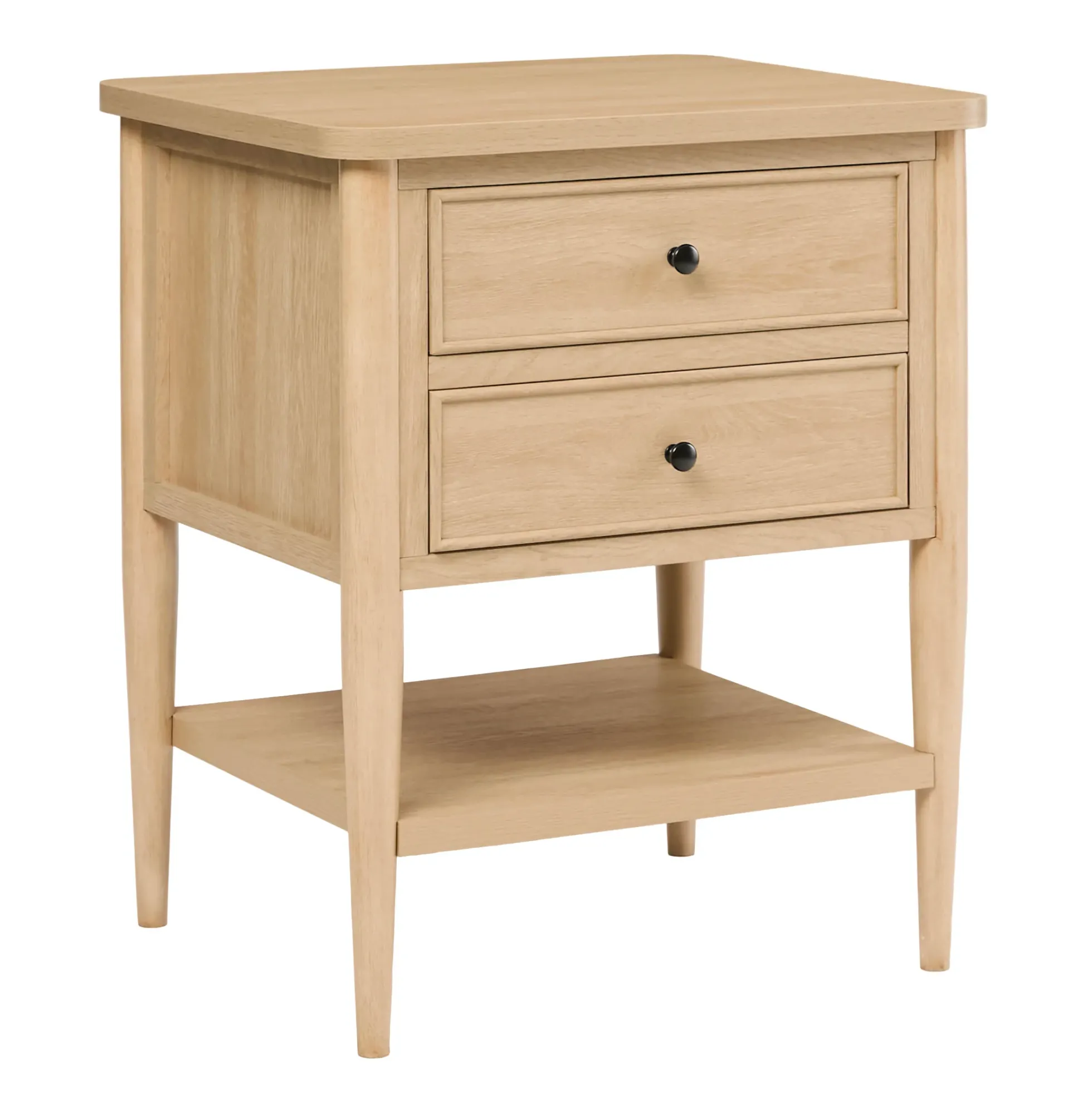 Diedra Modern Side Table with Drawers