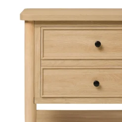 Diedra Modern Side Table with Drawers