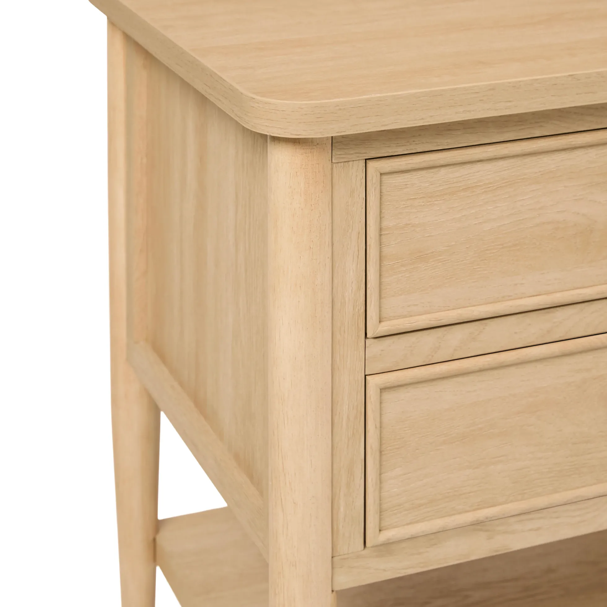 Diedra Modern Side Table with Drawers