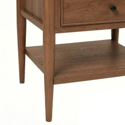 Diedra Modern Side Table with Drawers