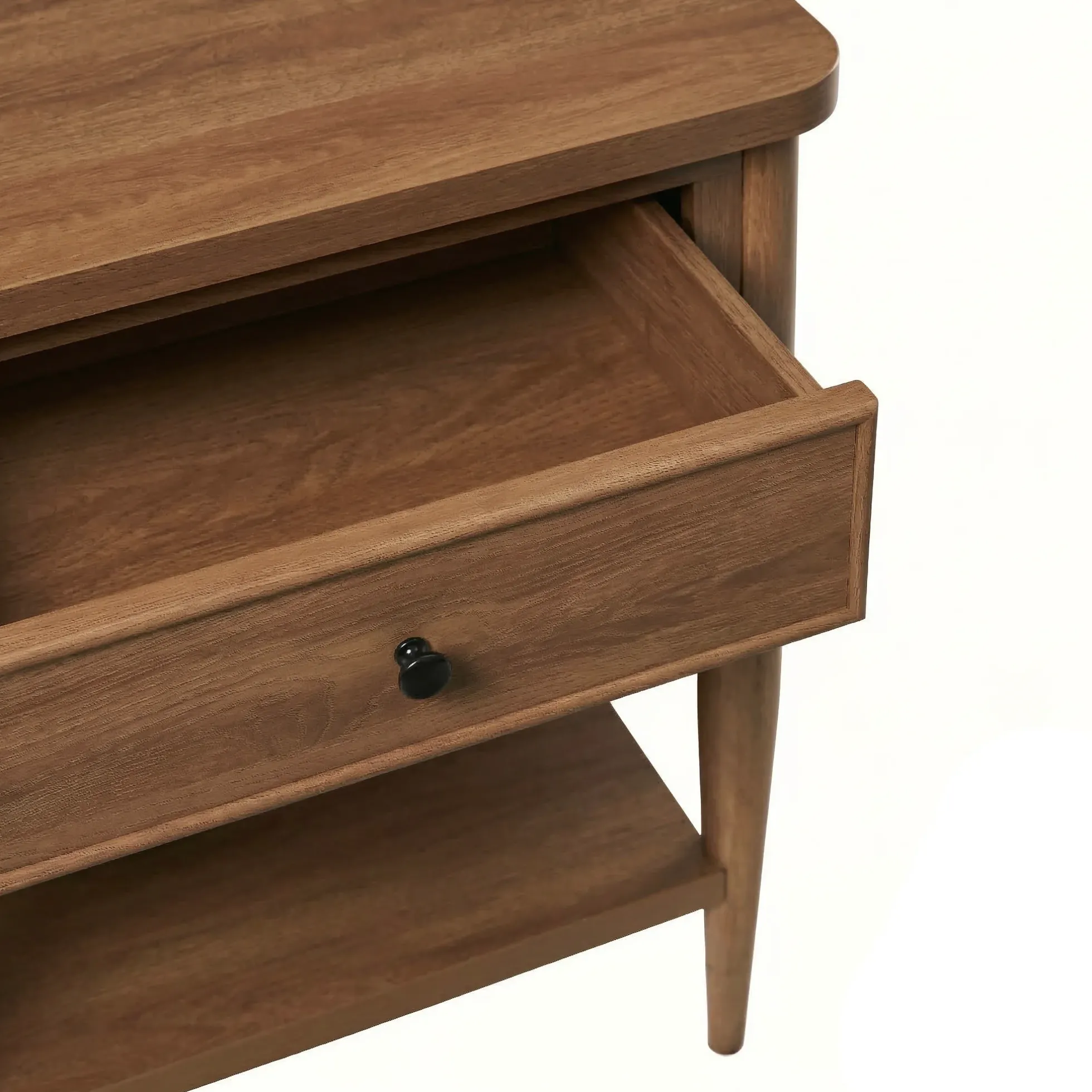 Diedra Modern Side Table with Drawers