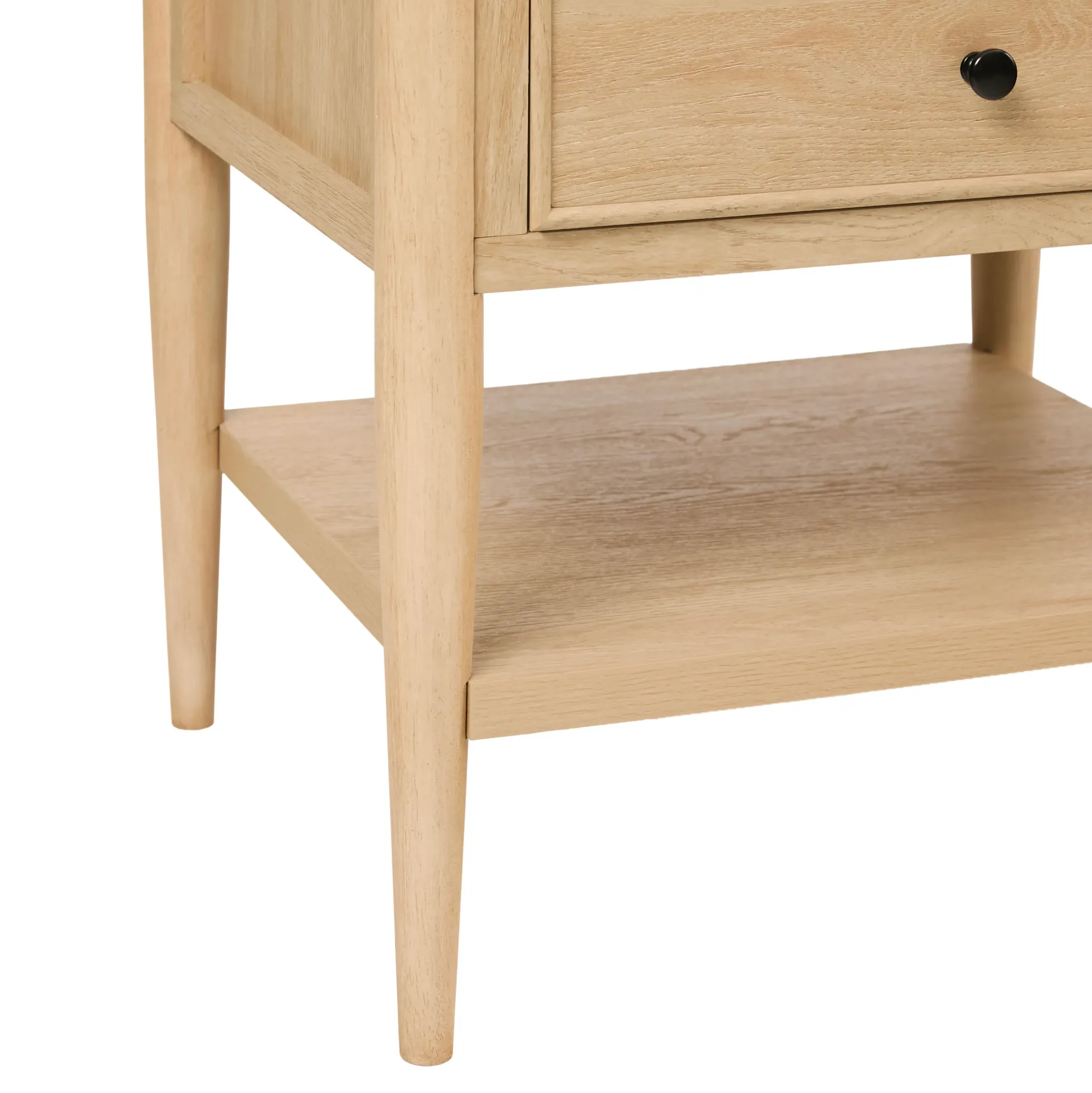 Diedra Modern Side Table with Drawers