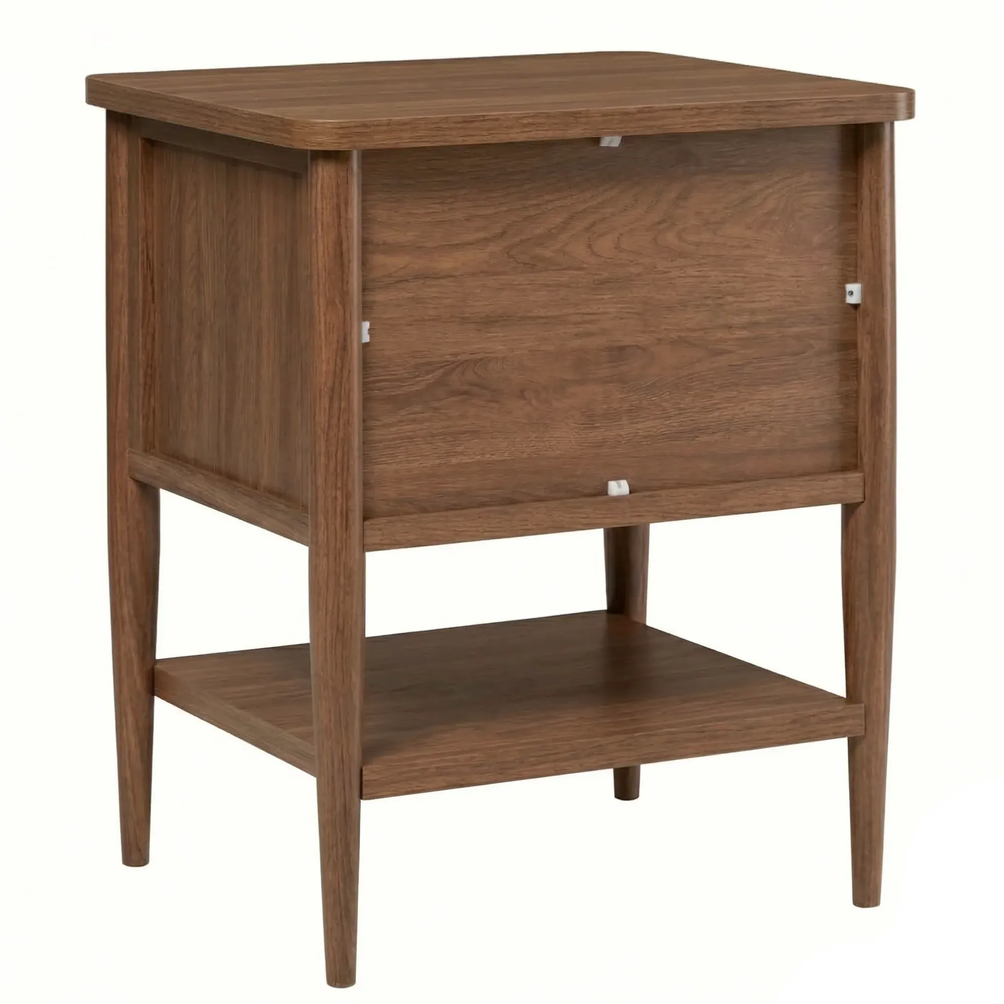 Diedra Modern Side Table with Drawers