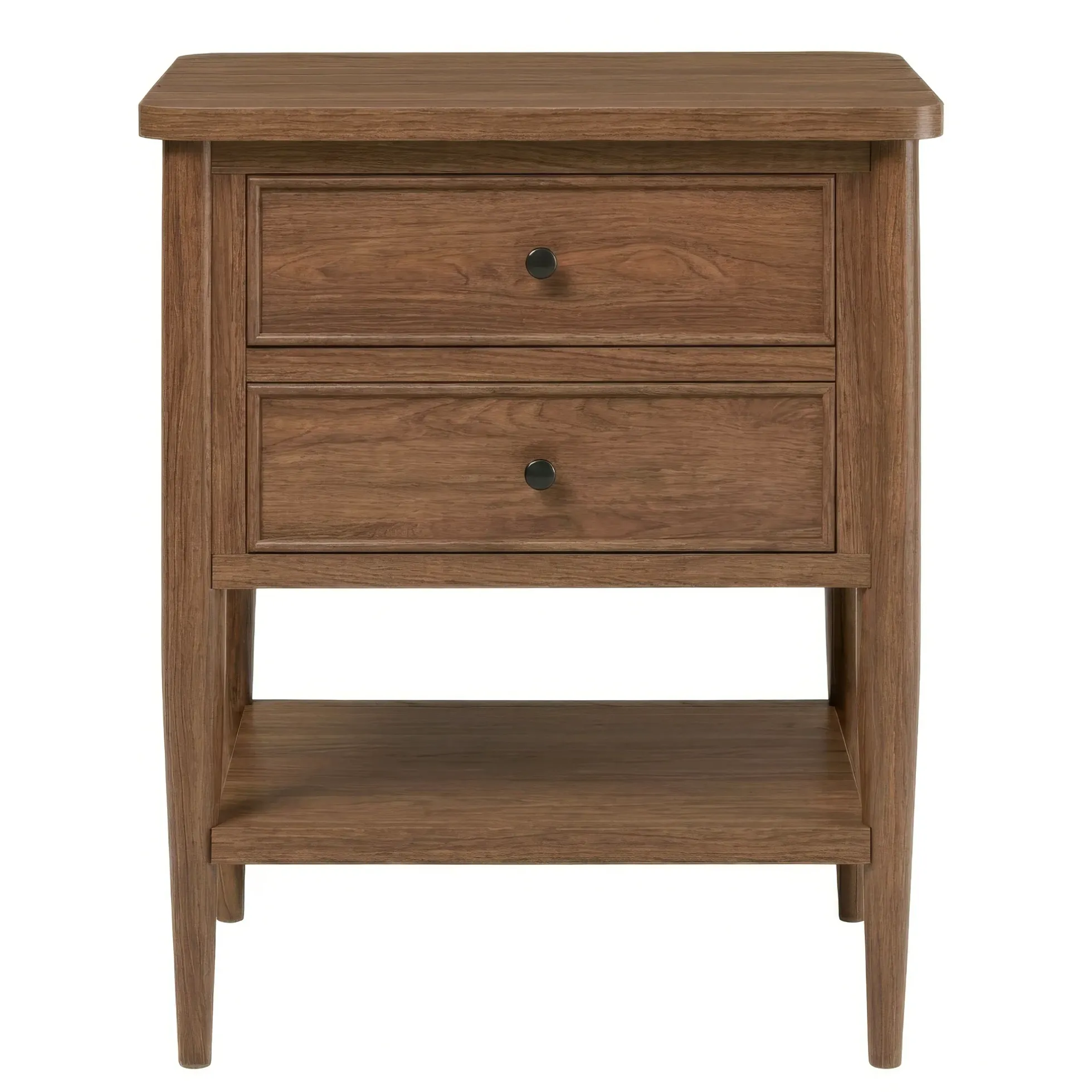 Diedra Modern Side Table with Drawers