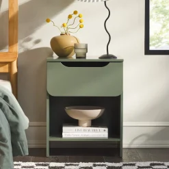 Domm Modern 1-Drawer Nightstand