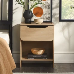 Domm Modern 1-Drawer Nightstand