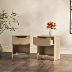 Domm Modern 1-Drawer Nightstand