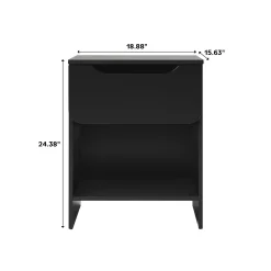 Domm Modern 1-Drawer Nightstand