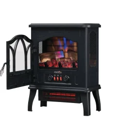 duraflame® 3D Flame Effect Electric Infrared Portable Fireplace Stove Heater