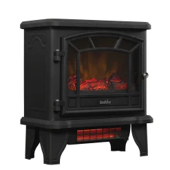 duraflame® Electric Fireplace Stove Heater with Temperature Dial
