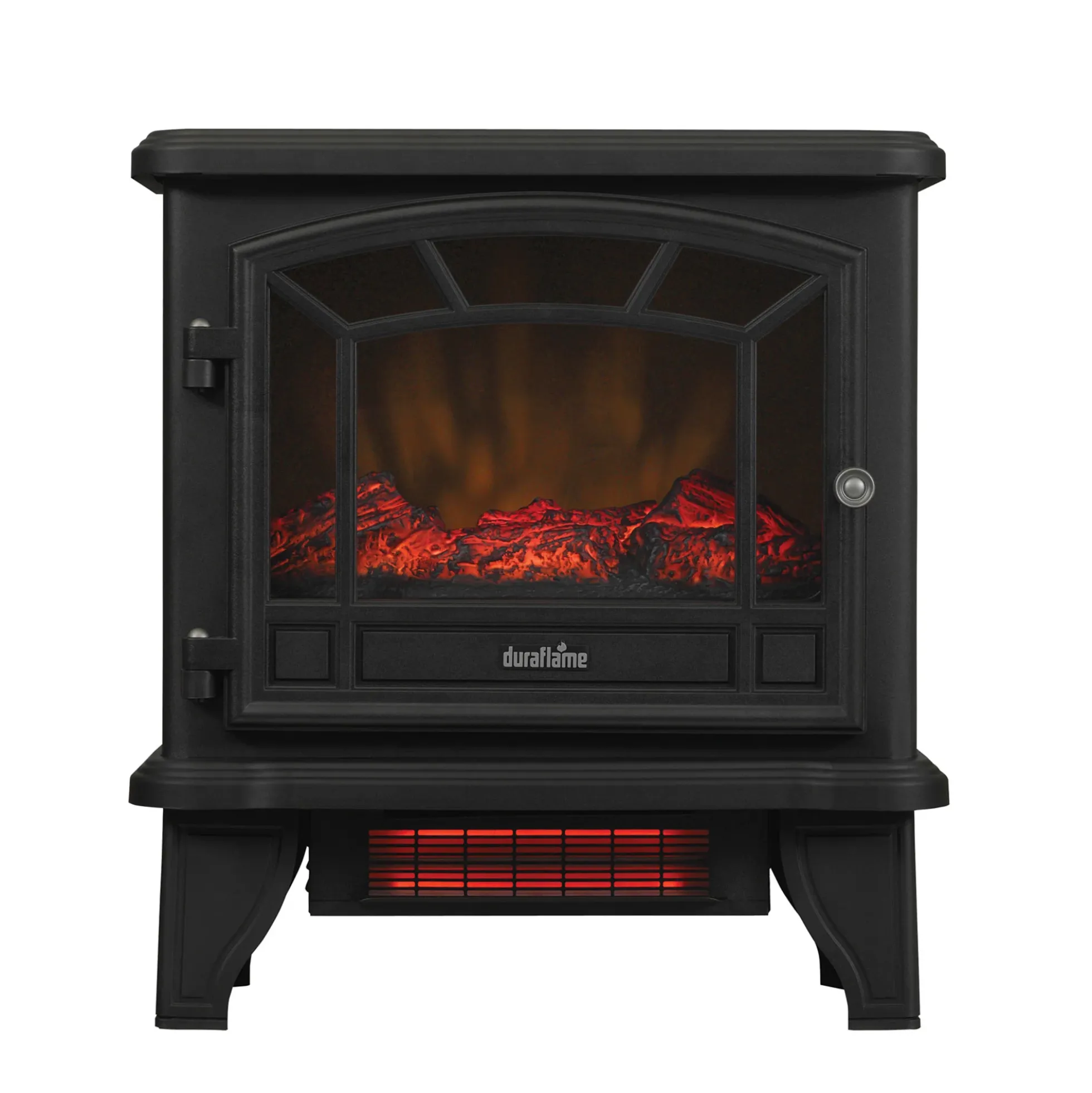 duraflame® Electric Fireplace Stove Heater with Temperature Dial