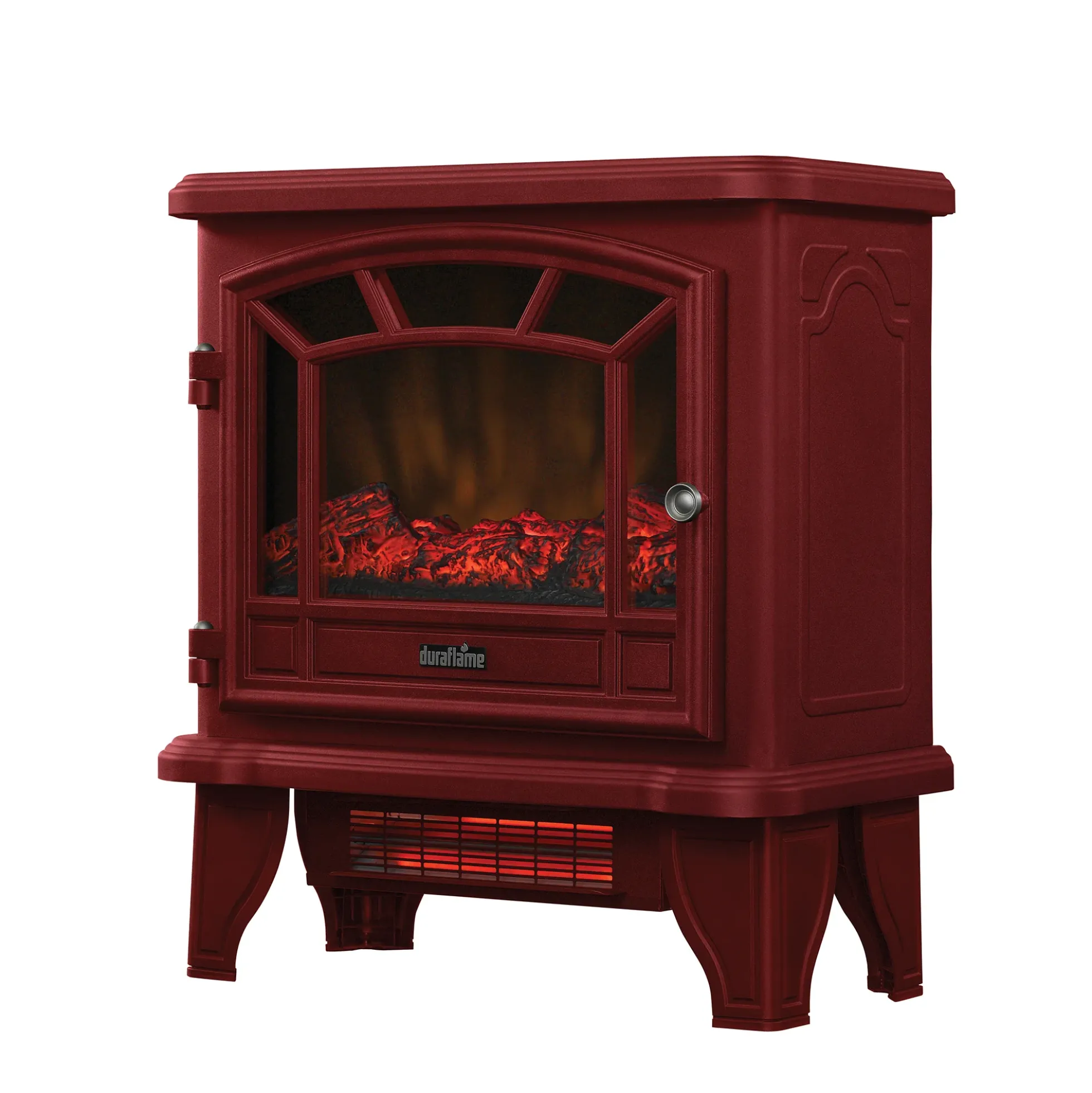 duraflame® Electric Fireplace Stove Heater with Temperature Dial