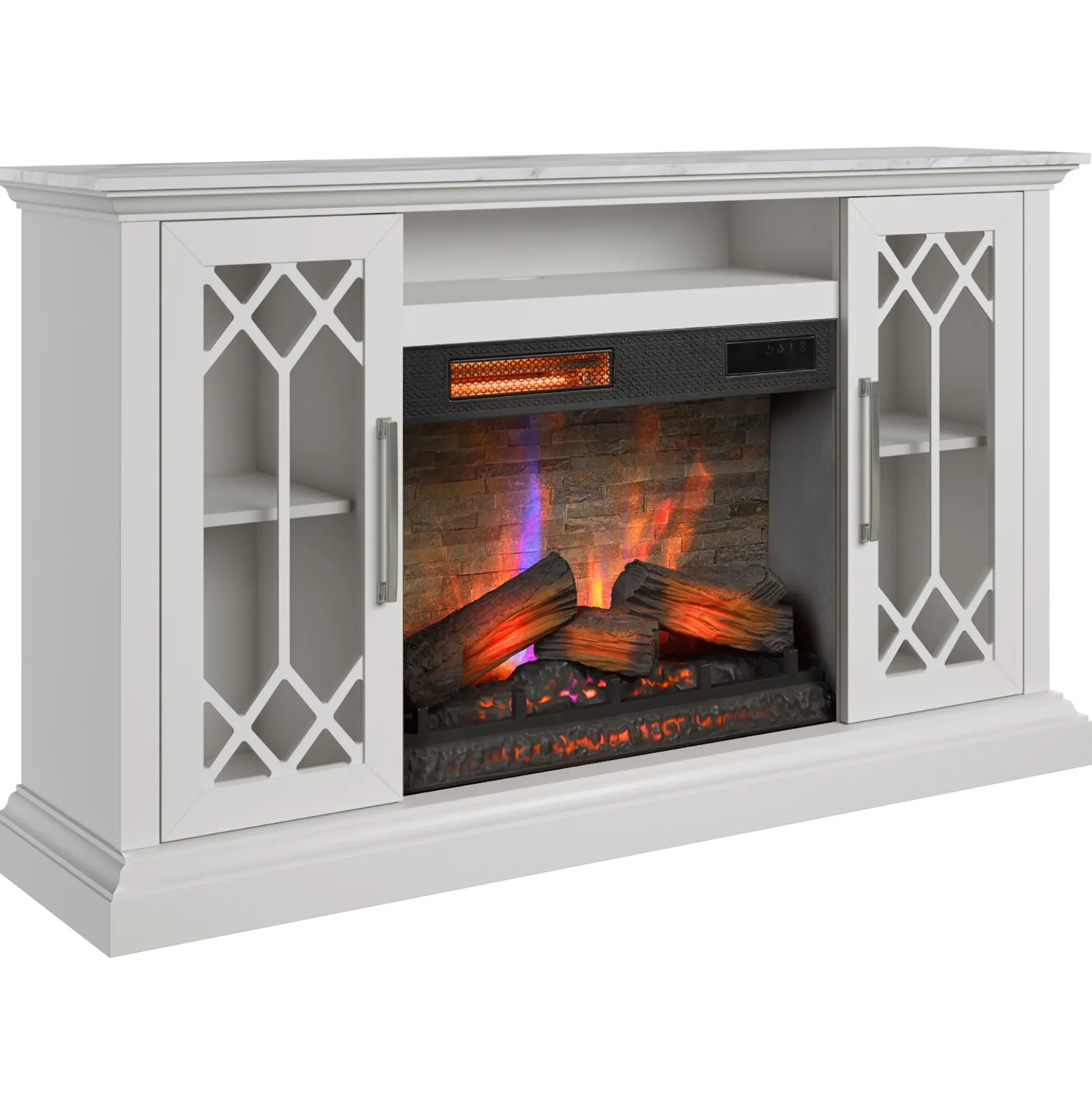 duraflame® Electric Fireplace Farmhouse 65" TV Stand
