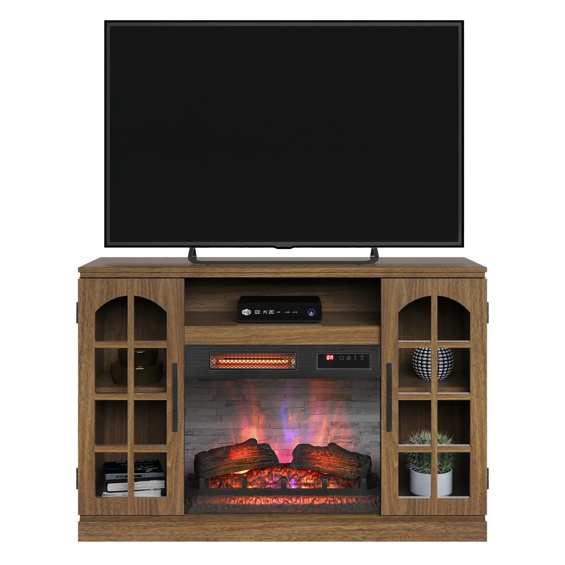duraflame® Electric Fireplace Farmhouse 55" TV Stand