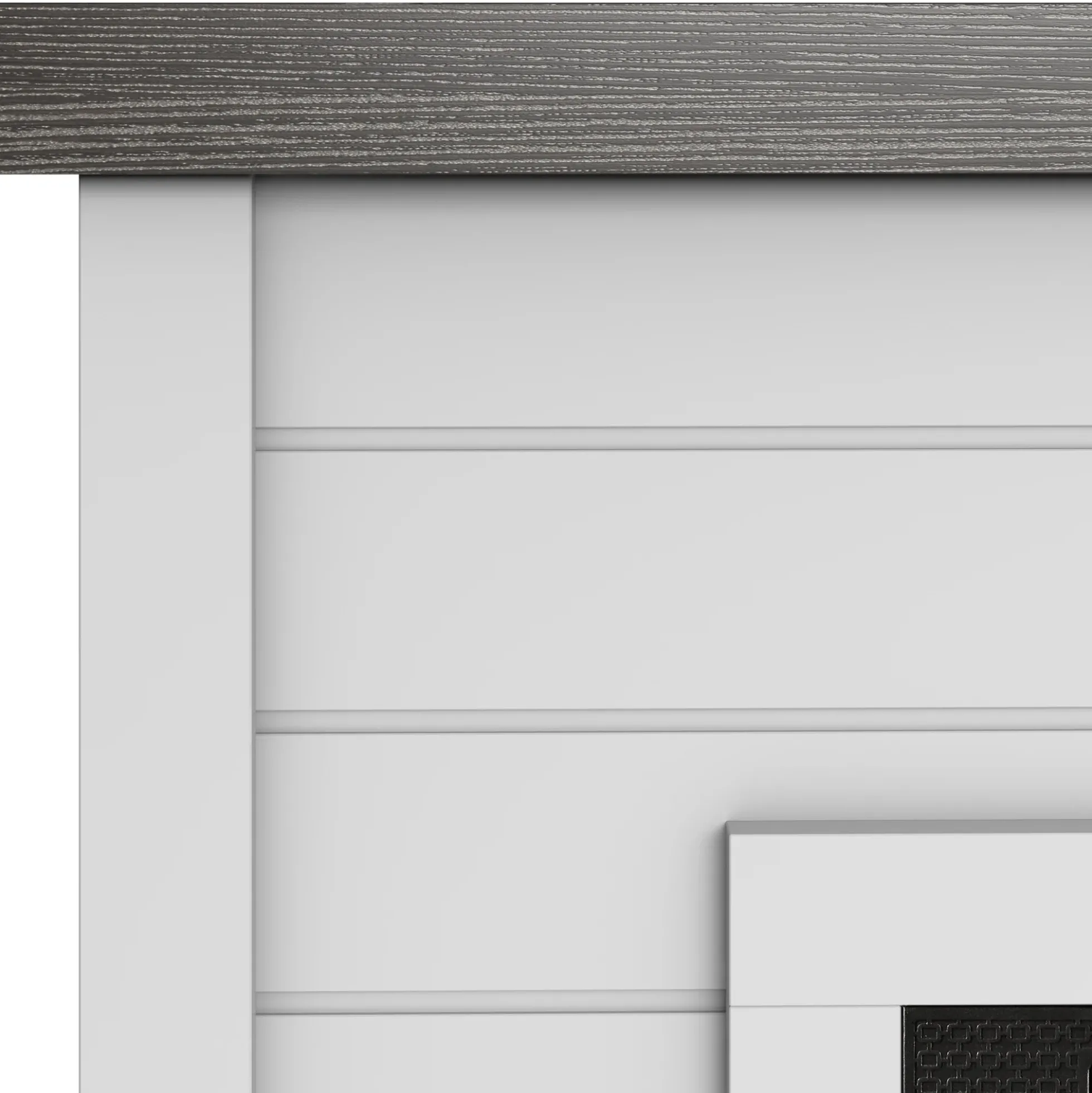 duraflame® Electric Fireplace Shiplap Wall Mantel