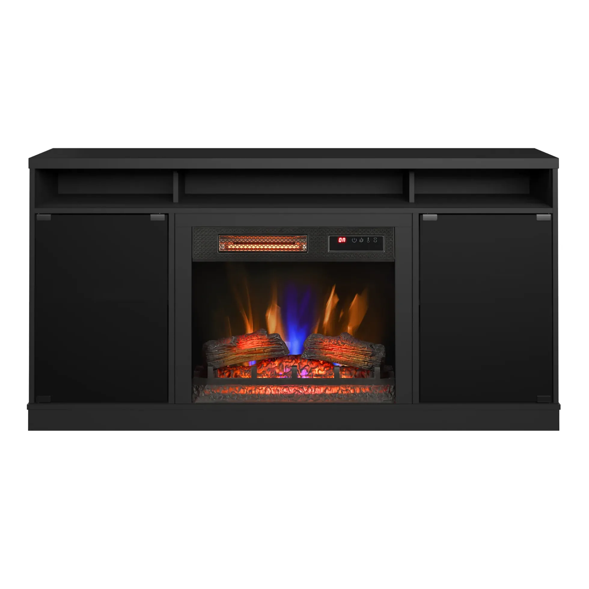 duraflame® Electric Fireplace TV Stand with Modern LED Accent Lighting & Remote