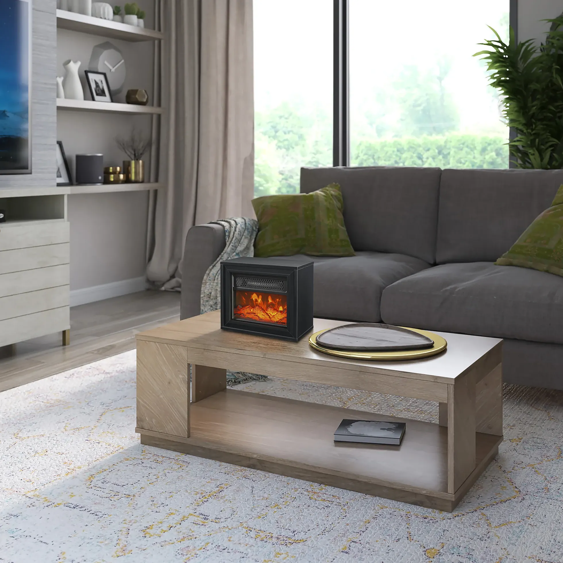 duraflame® Electric Fireplace Portable Space Heater