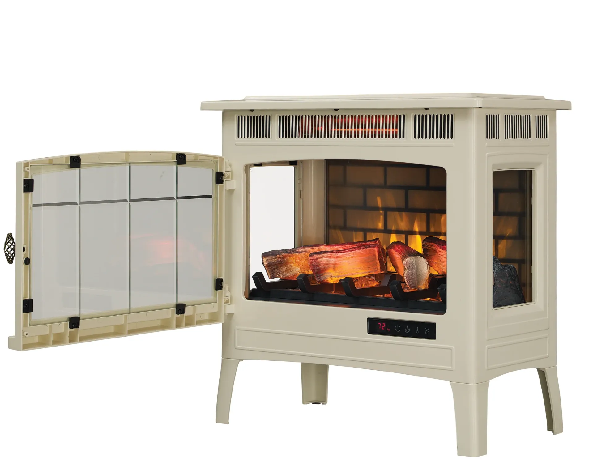 duraflame® Electric Infrared Fireplace Stove Heater with 3D Flame Effect